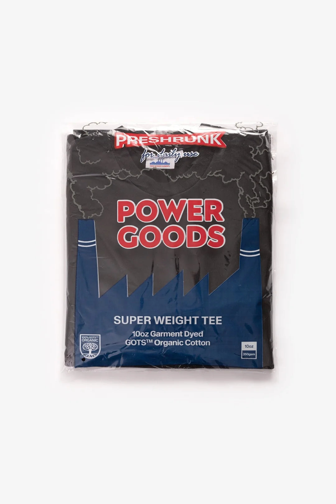 Power Goods Super Weight T-Shirt - Heather Grey