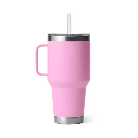 Yeti Rambler 35oz Straw Mug - Power Pink
