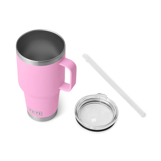 Yeti Rambler 35oz Straw Mug - Power Pink