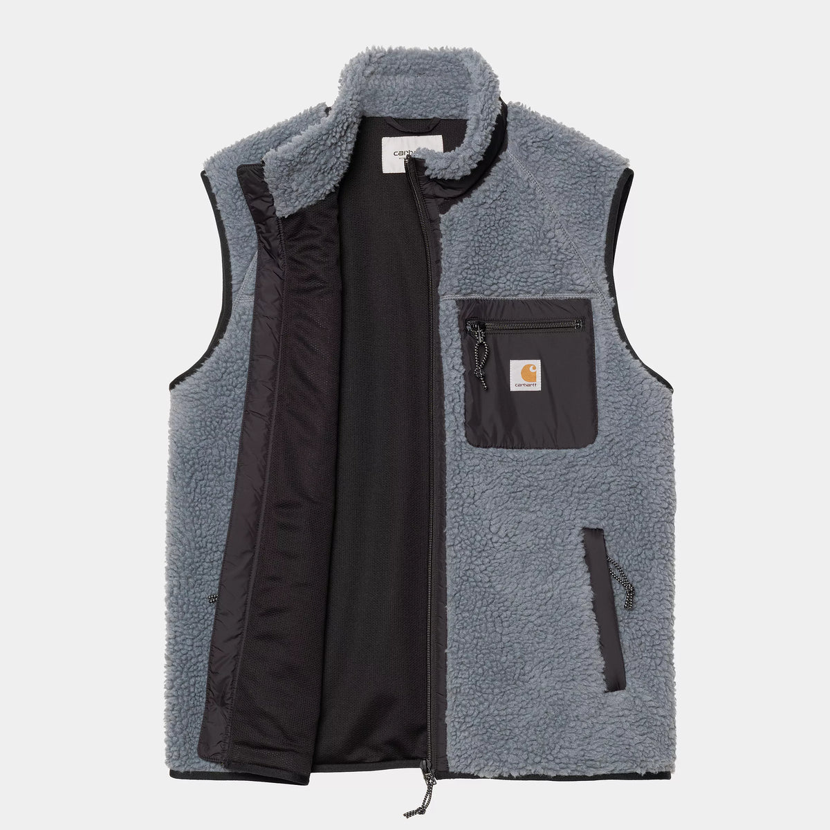 Carhartt WIP Prentis Vest Liner - Dove Grey / Black