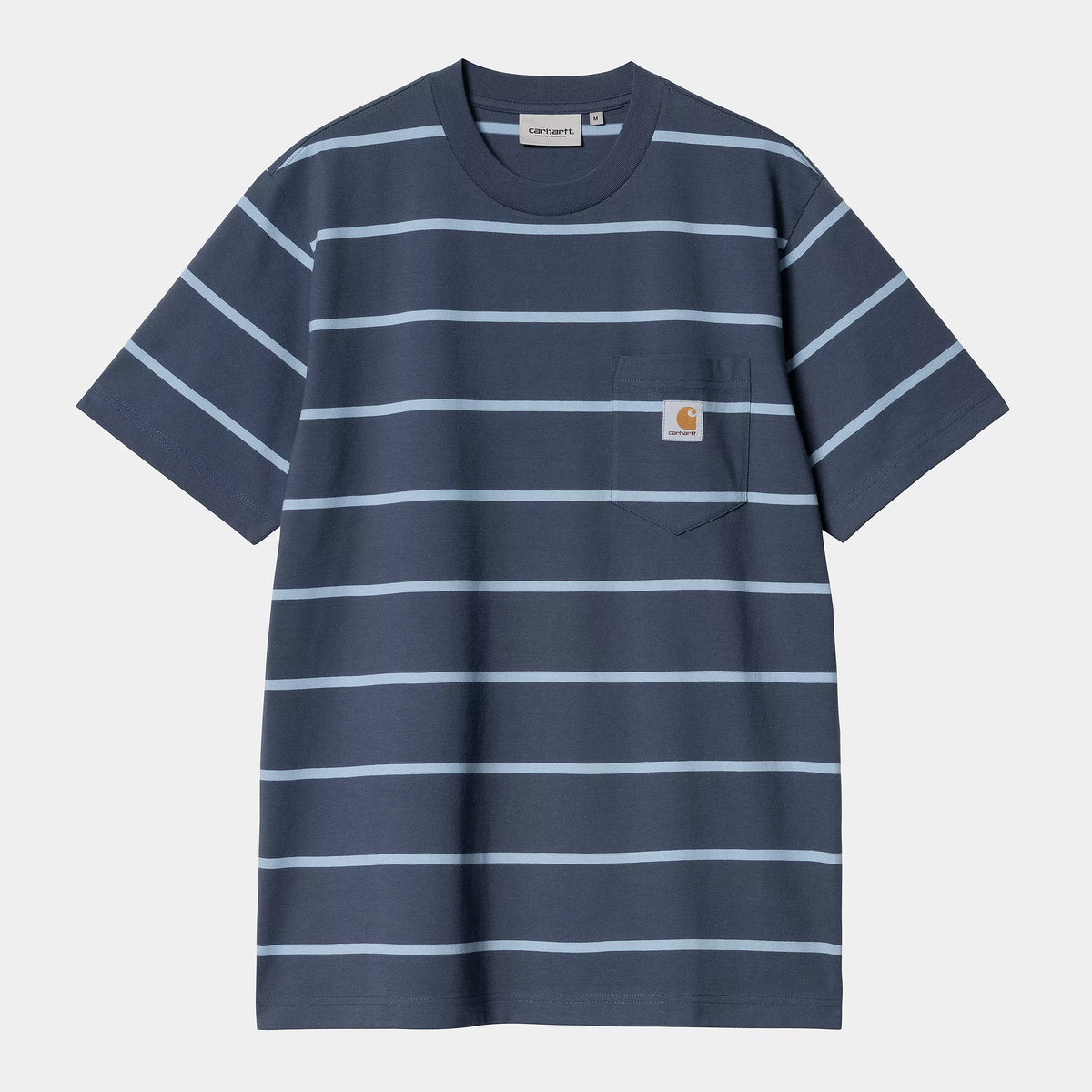 Carhartt WIP Aiken Pocket T-Shirt - Dusky Blue