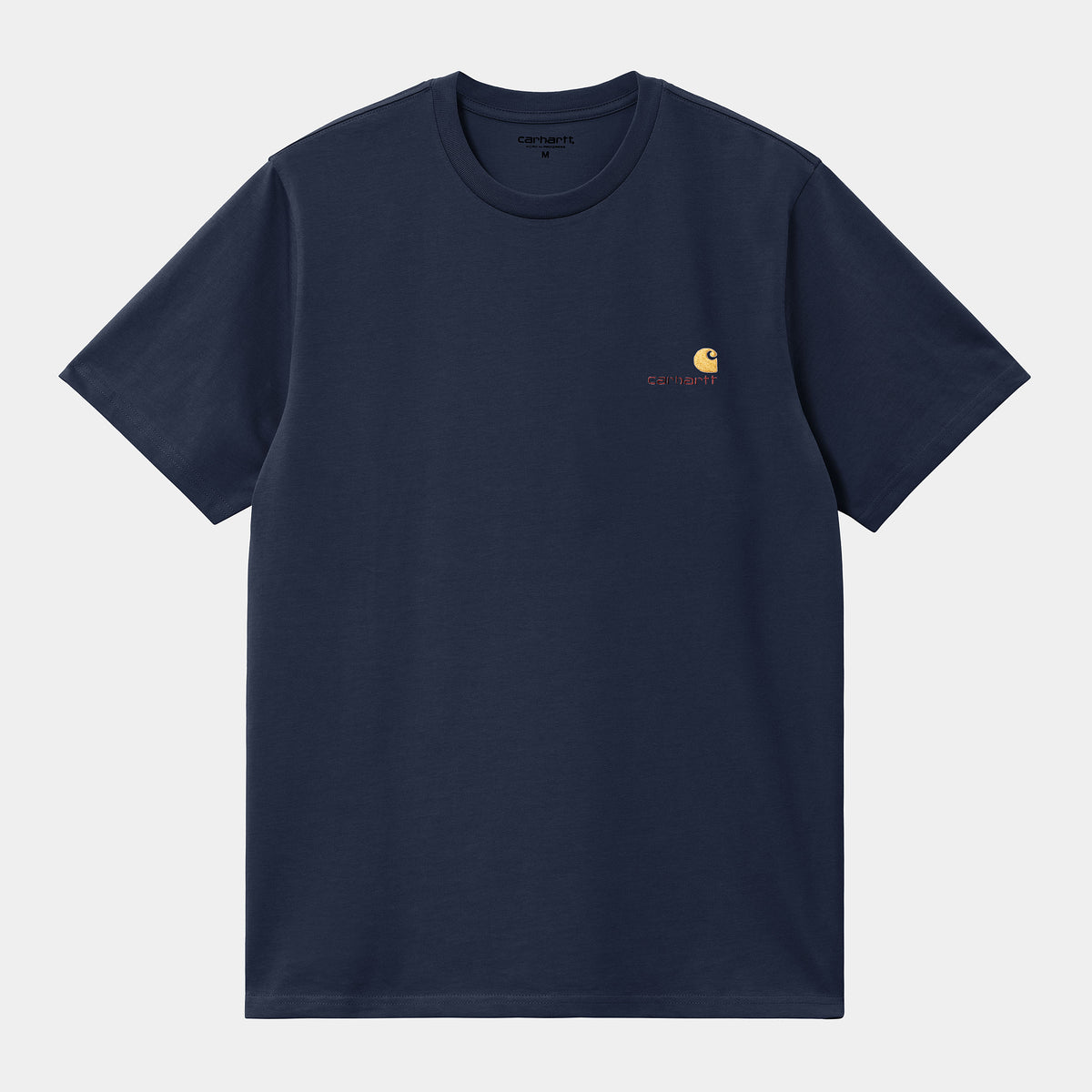 Carhartt WIP American Script T-Shirt - Air Force Blue