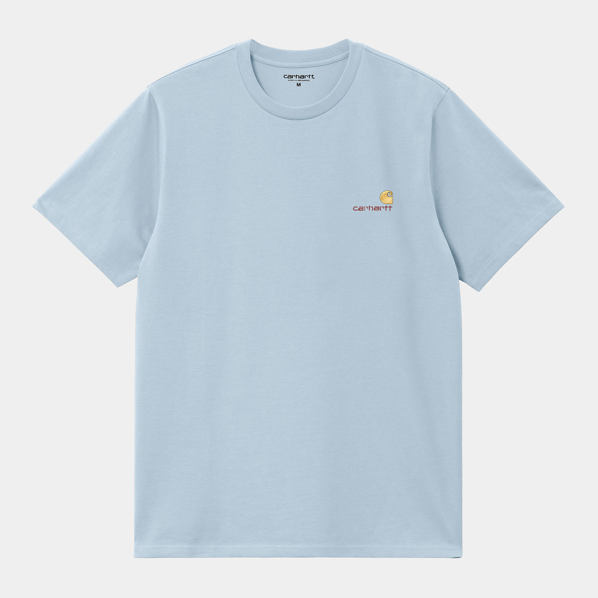 Carhartt WIP American Script T-Shirt - Froster Blue