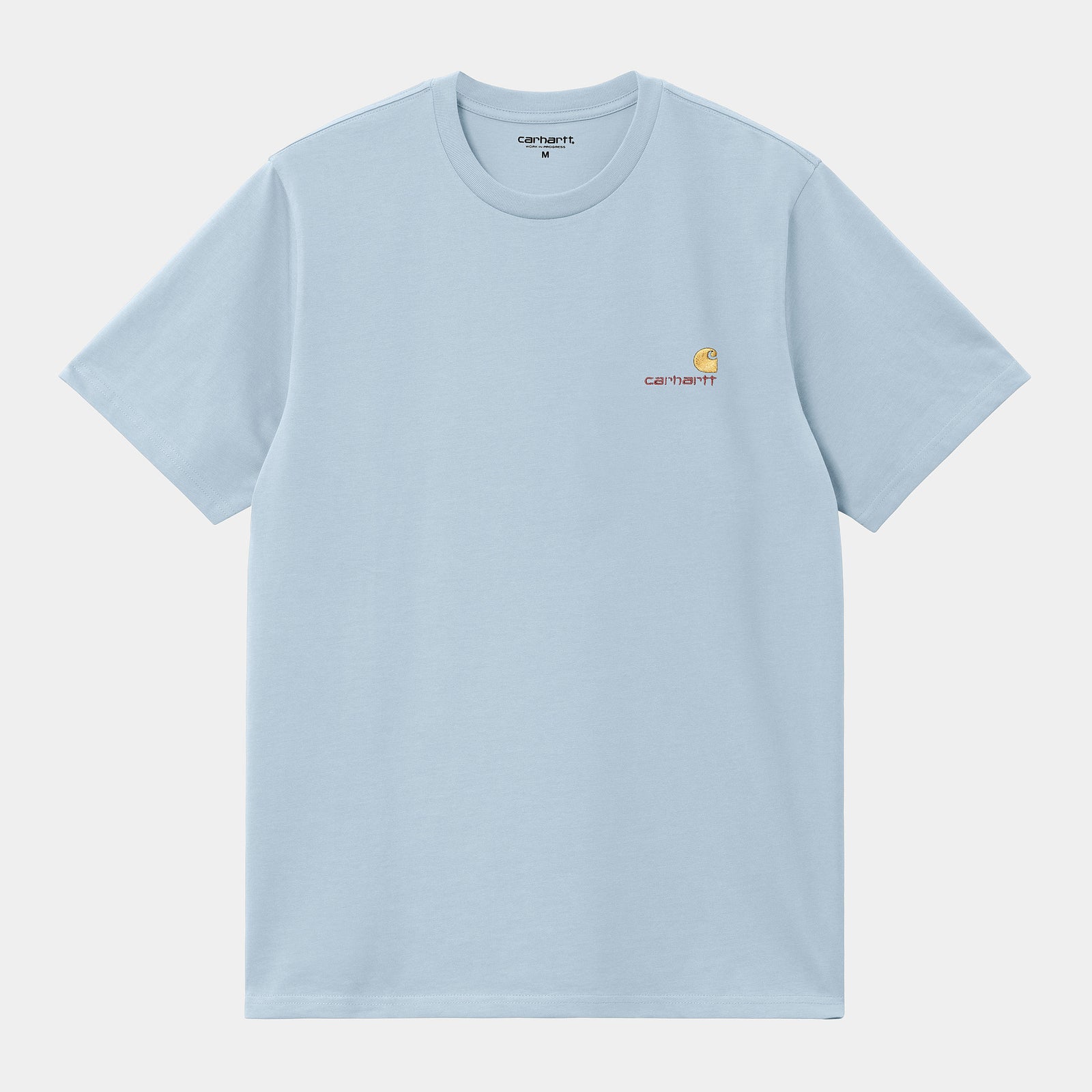 Carhartt WIP American Script T-Shirt - Froster Blue
