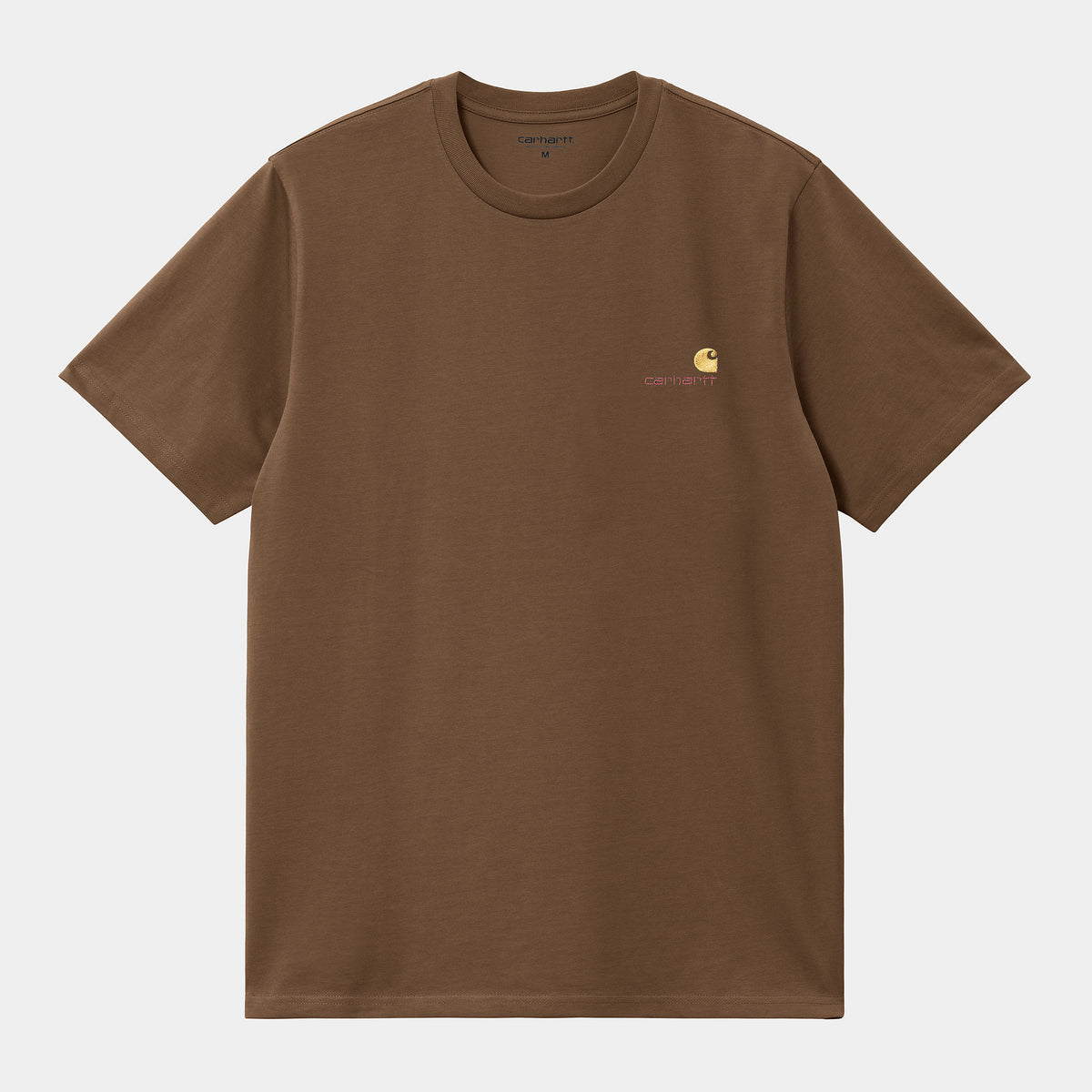 Carhartt WIP American Script T-Shirt - Lumber