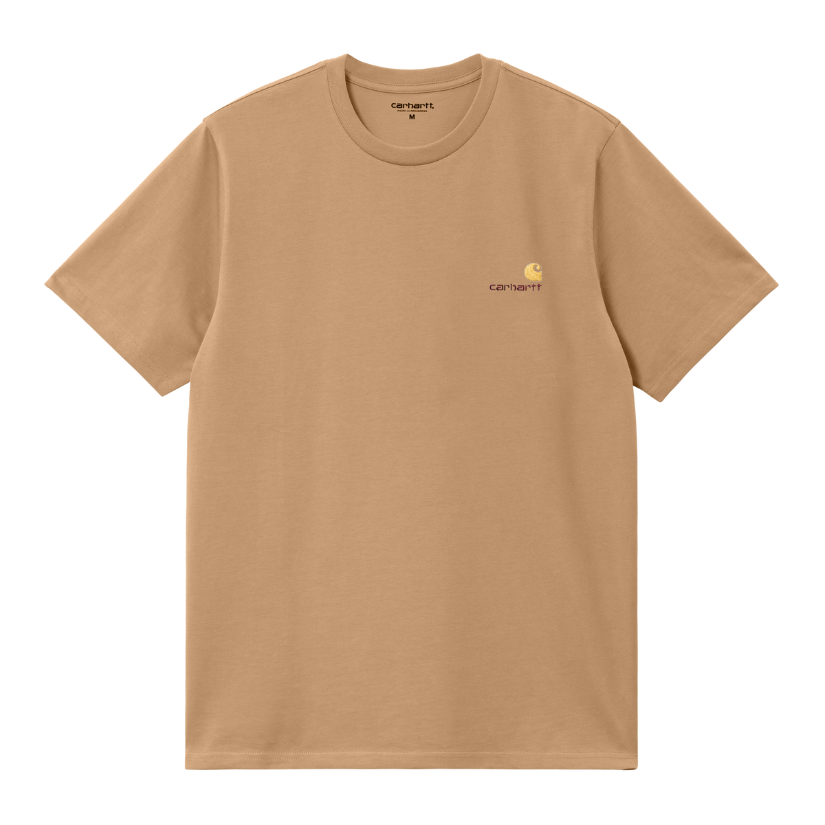 Carhartt WIP American Script T-Shirt - Peanut