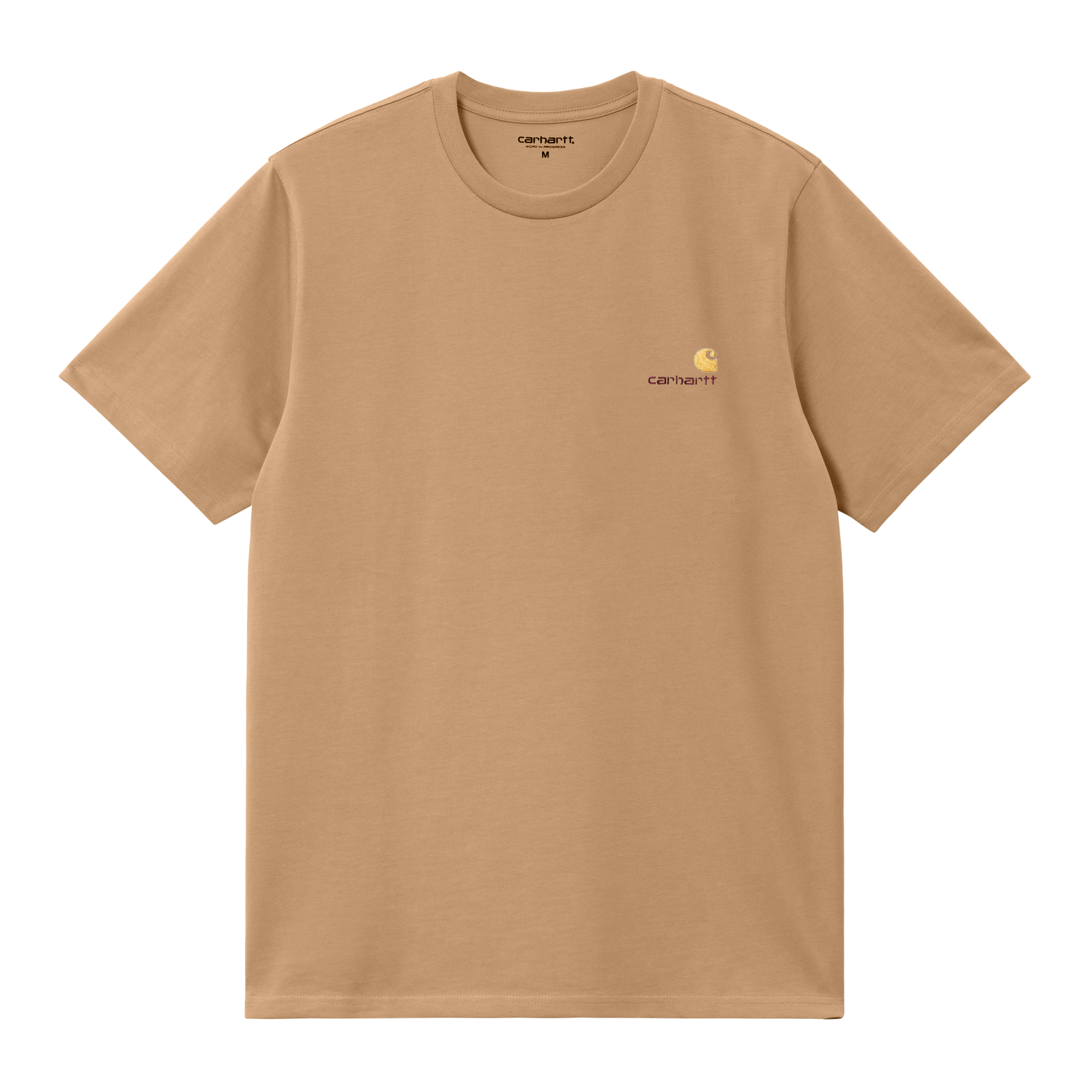 Carhartt WIP American Script T-Shirt - Peanut