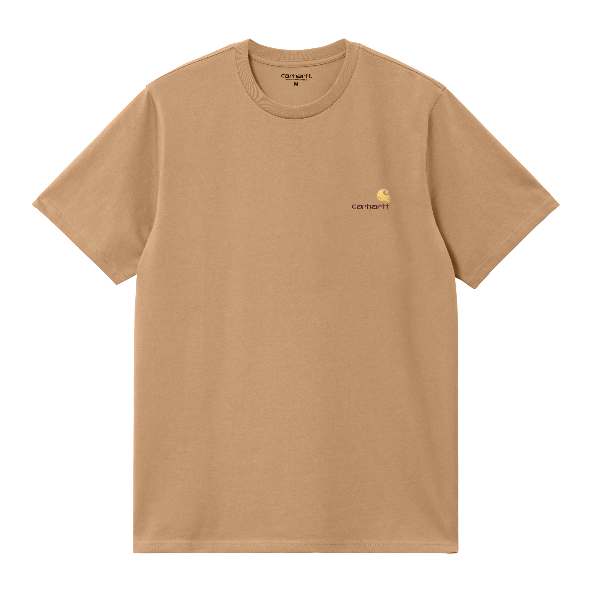 Carhartt WIP American Script T-Shirt - Peanut