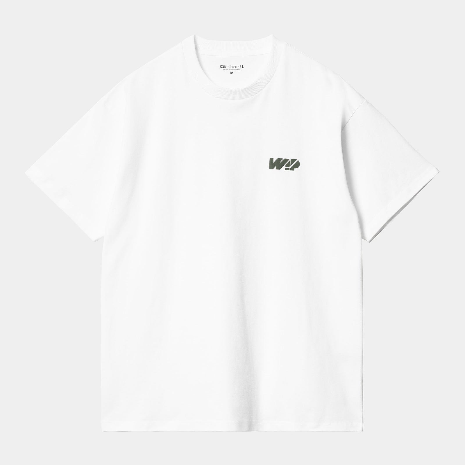 Carhartt WIP Assemble T-Shirt - White / Smoke Green