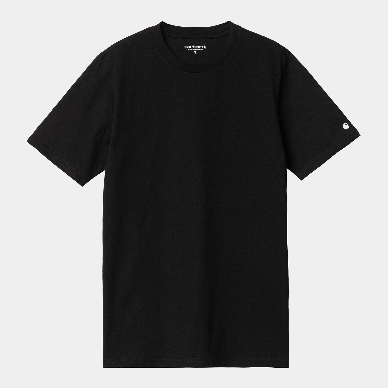 Carhartt WIP Base T-Shirt - Black / White