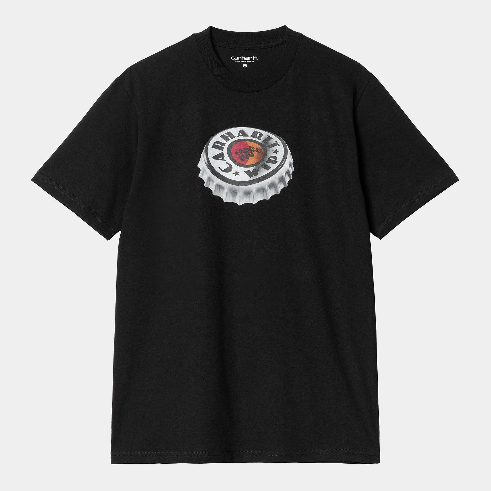 Carhartt WIP Bottle Cap T-Shirt - Black