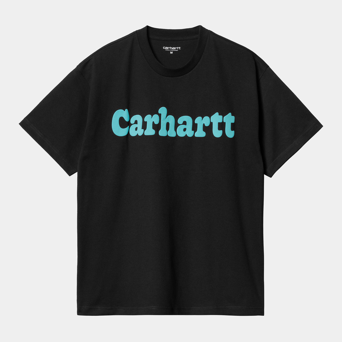 Carhartt WIP Bubbles T-Shirt - Black / Turquoise