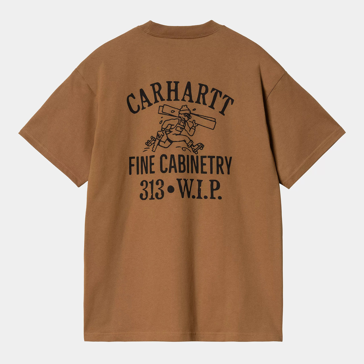 Carhartt Cabinetry T-Shirt - Hamilton Brown / Black