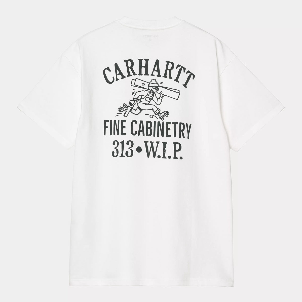 Carhartt WIP Cabinetry T-Shirt - White / Black