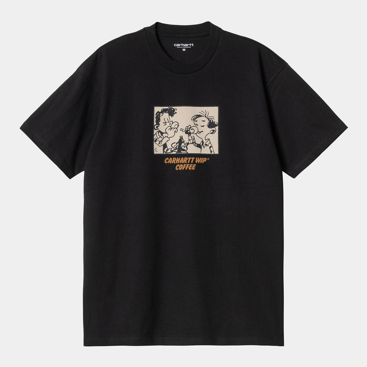 Carhartt WIP Coffee T-Shirt - Black