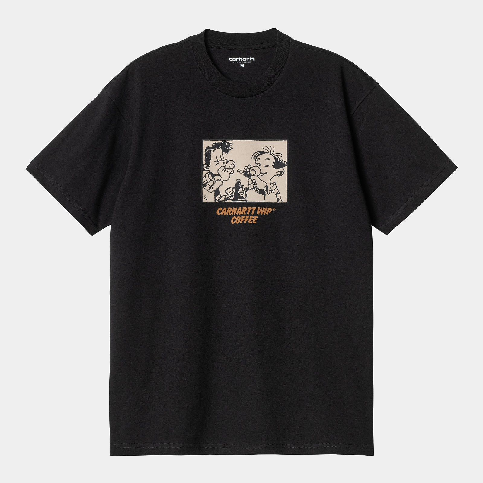 Carhartt WIP Coffee T-Shirt - Black