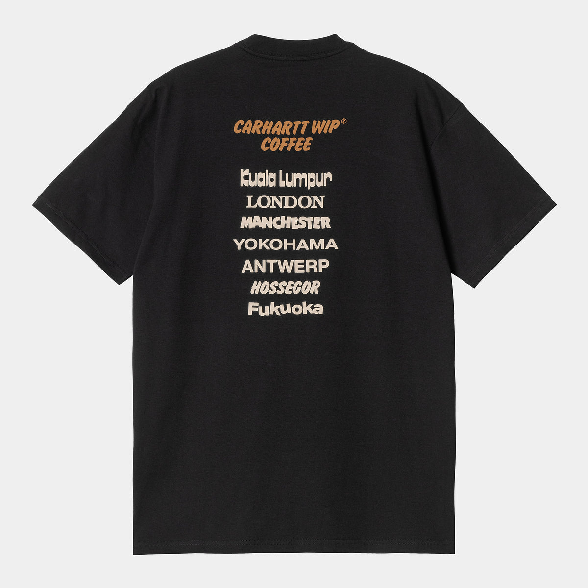 Carhartt WIP Coffee T-Shirt - Black