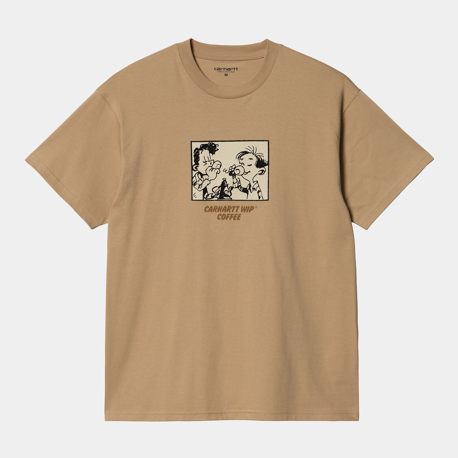 Carhartt WIP Coffee T-Shirt - Dusty H Brown