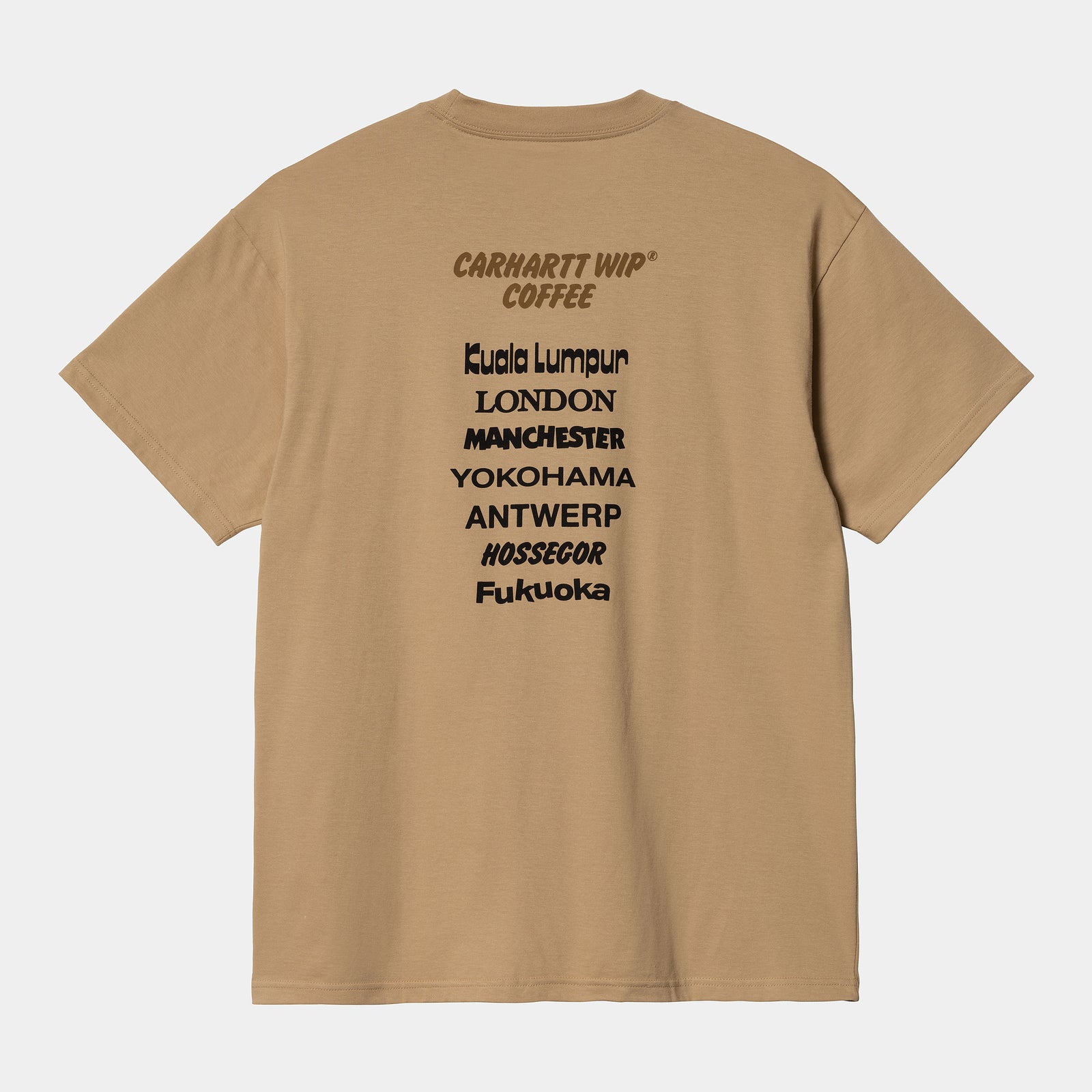 Carhartt WIP Coffee T-Shirt - Dusty H Brown