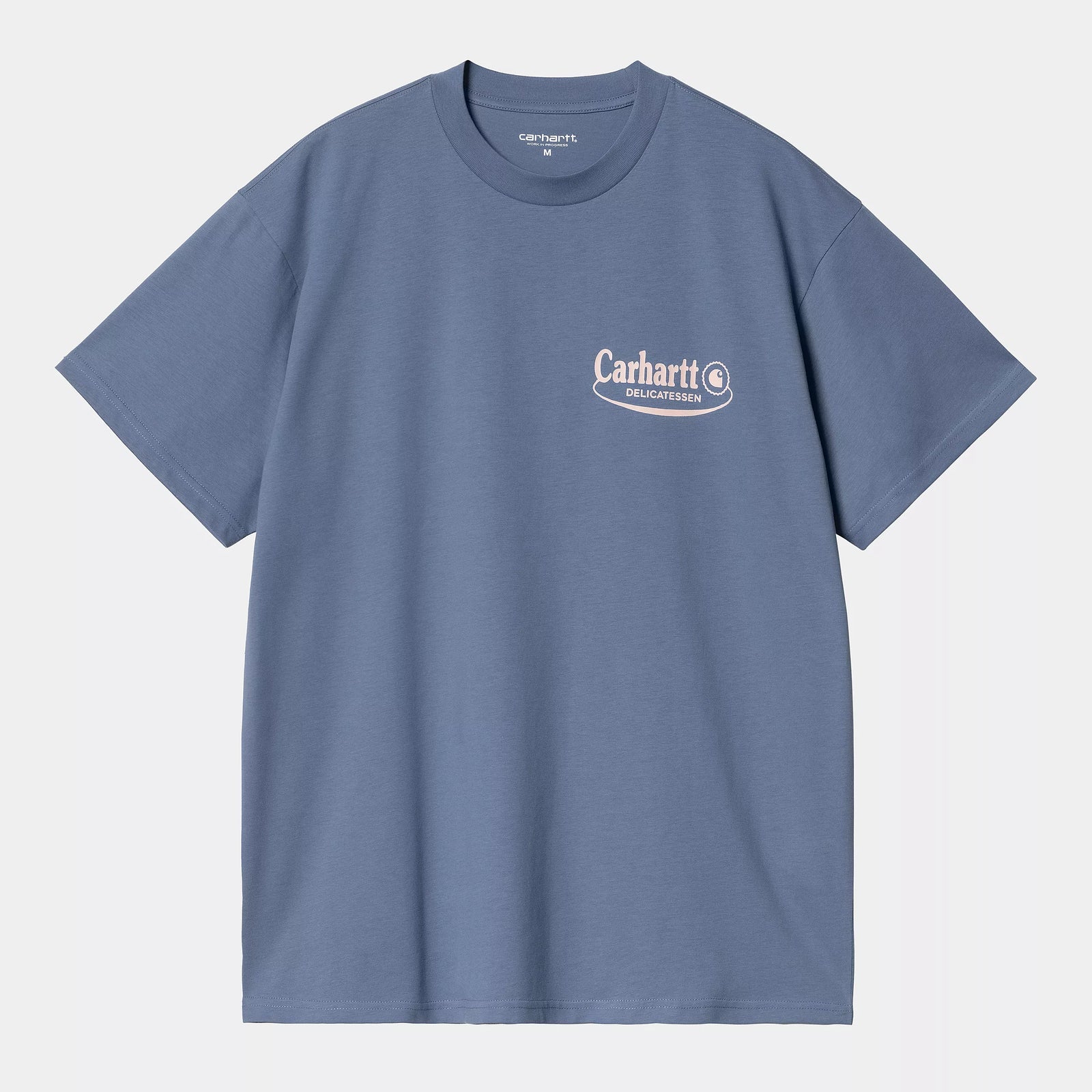Carhartt WIP Catalogue T-Shirt - Blue Iris / Air Pink