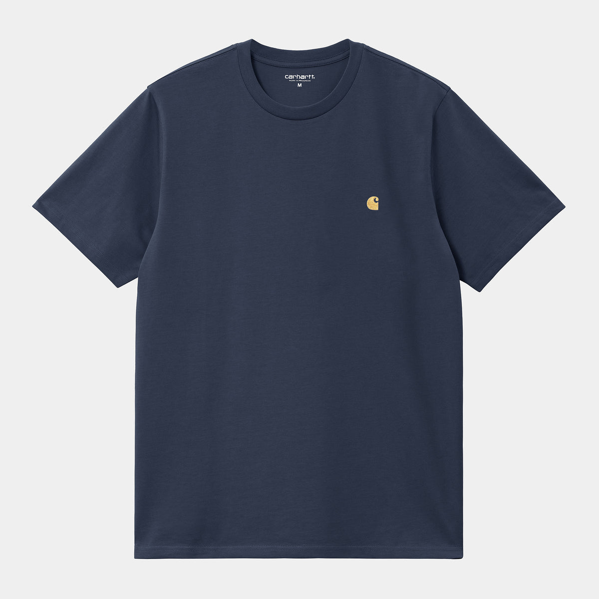 Carhartt WIP Chase T-Shirt - Blue / Gold