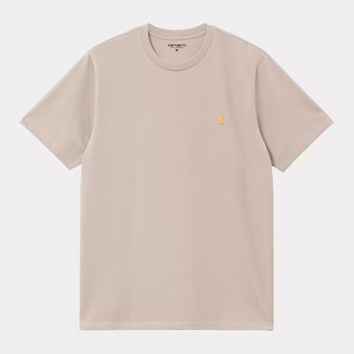 Carhartt WIP Chase T-Shirt - Dusky Beige / Gold