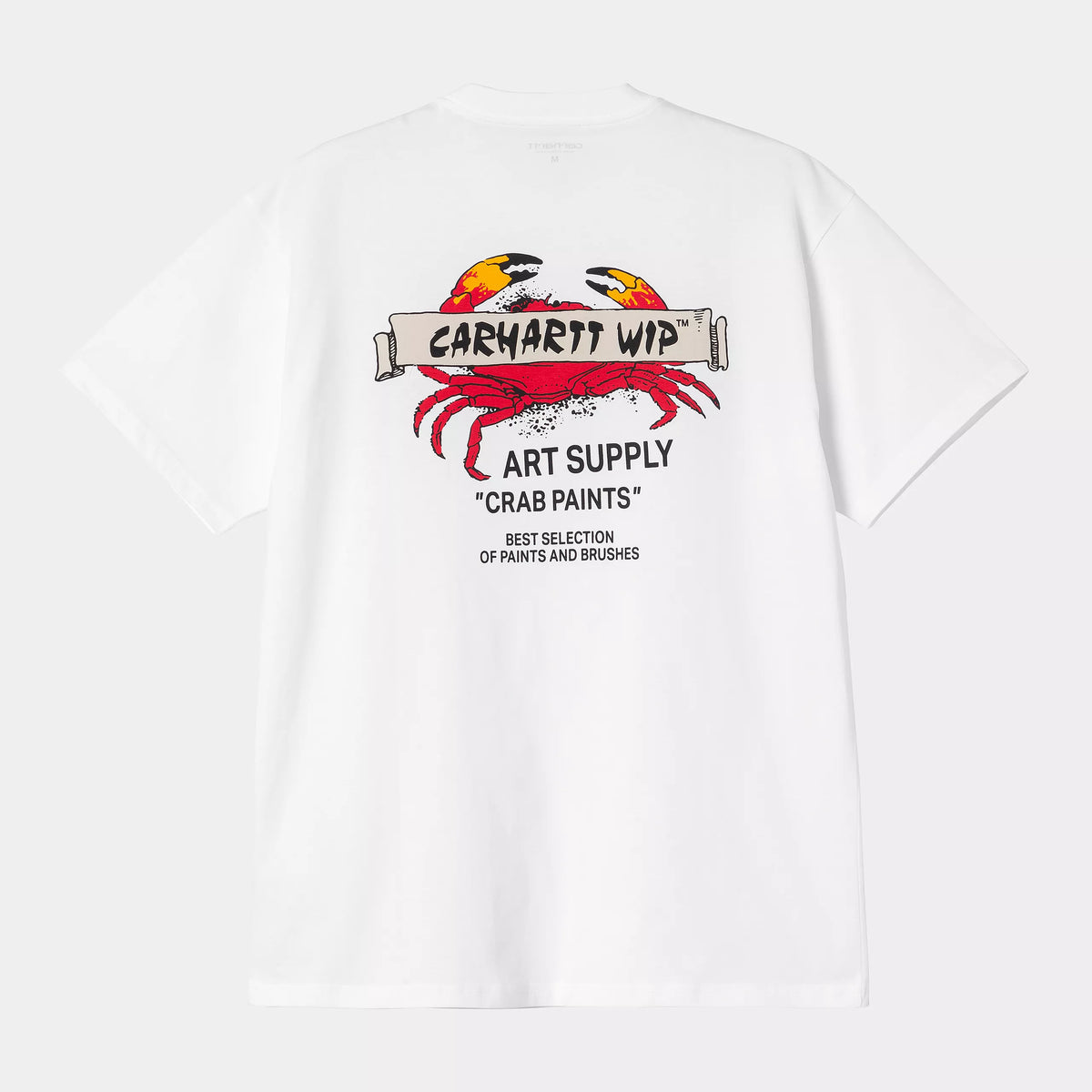 Carhartt WIP Crab Paint T-Shirt - White