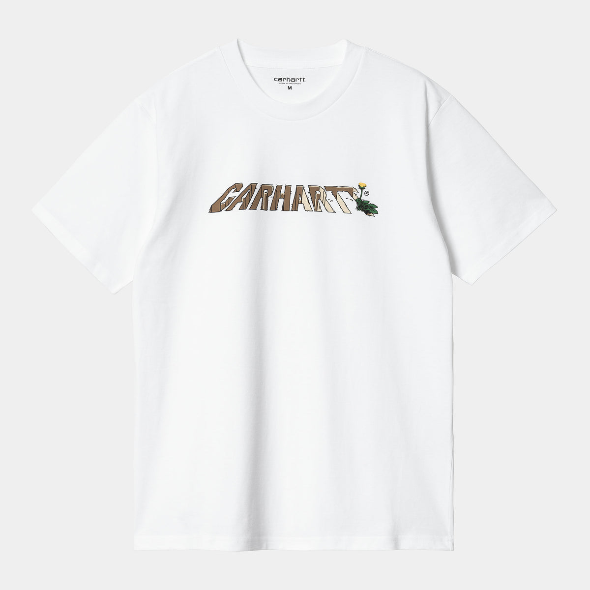 Carhartt WIP Dandelion Script T-Shirt - White