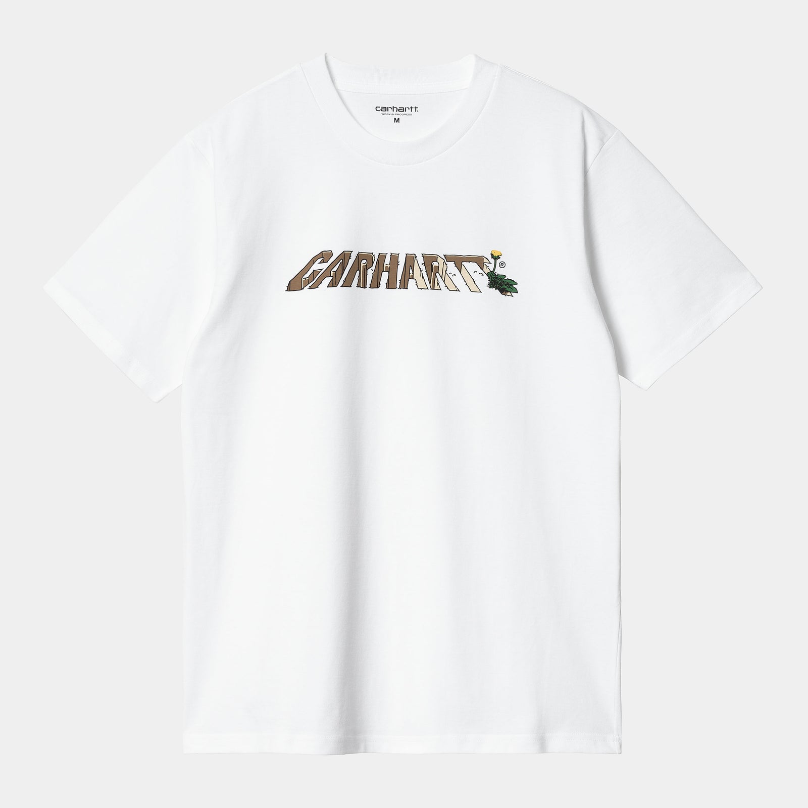 Carhartt WIP Dandelion Script T-Shirt - White