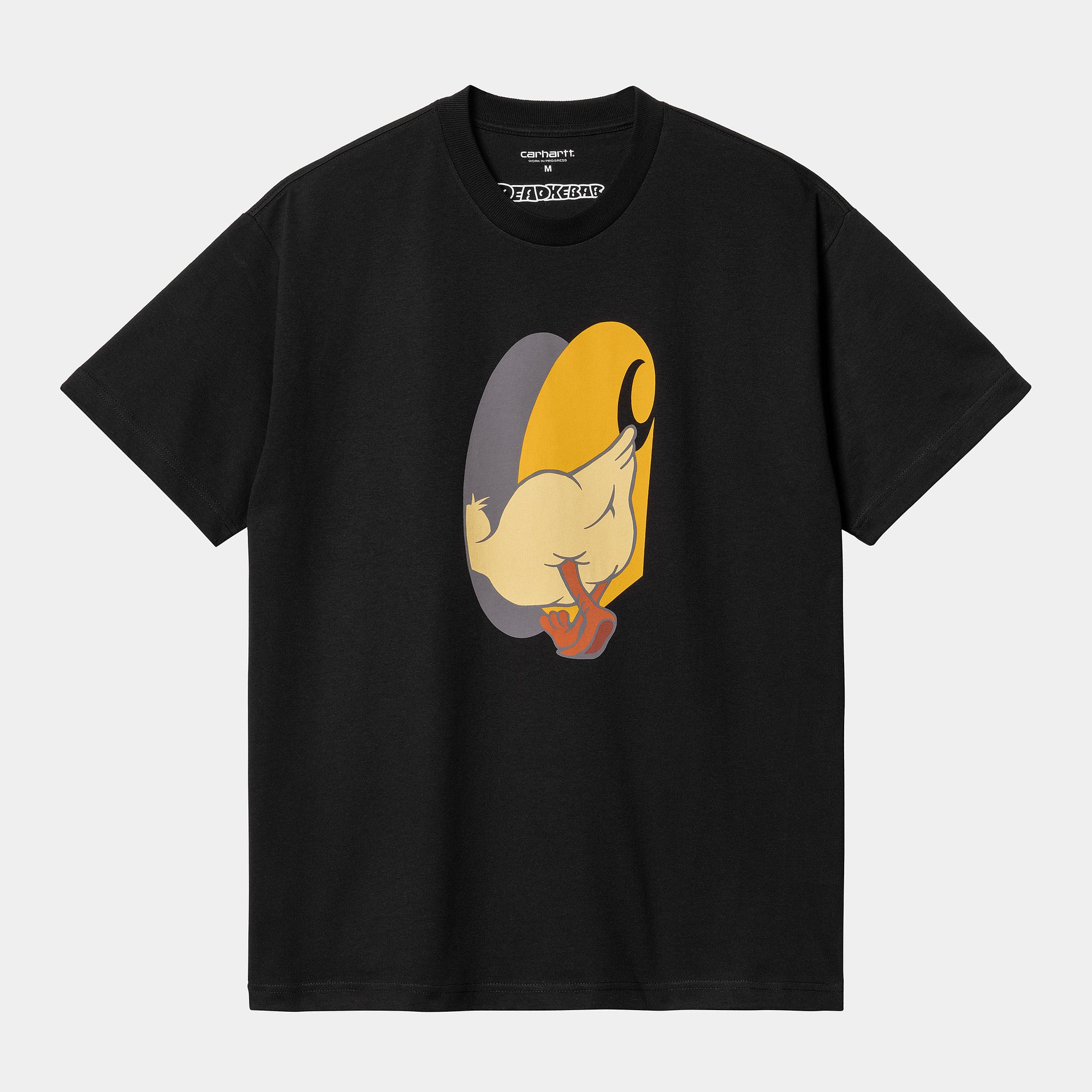 Carhartt WIP Deadkebab Knock Knock T-Shirt - Black