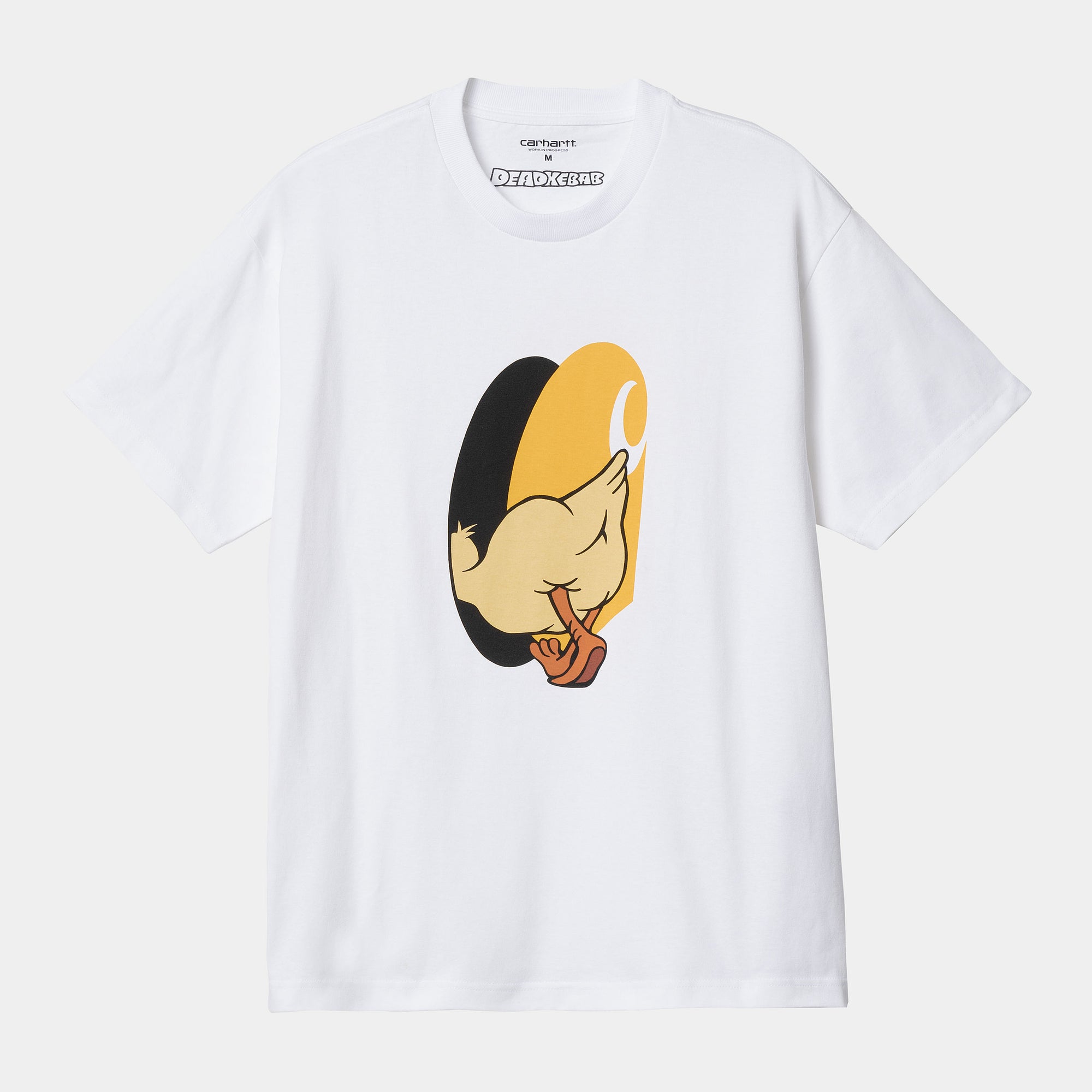 Carhartt WIP Deadkebab Knock Knock T-Shirt - White