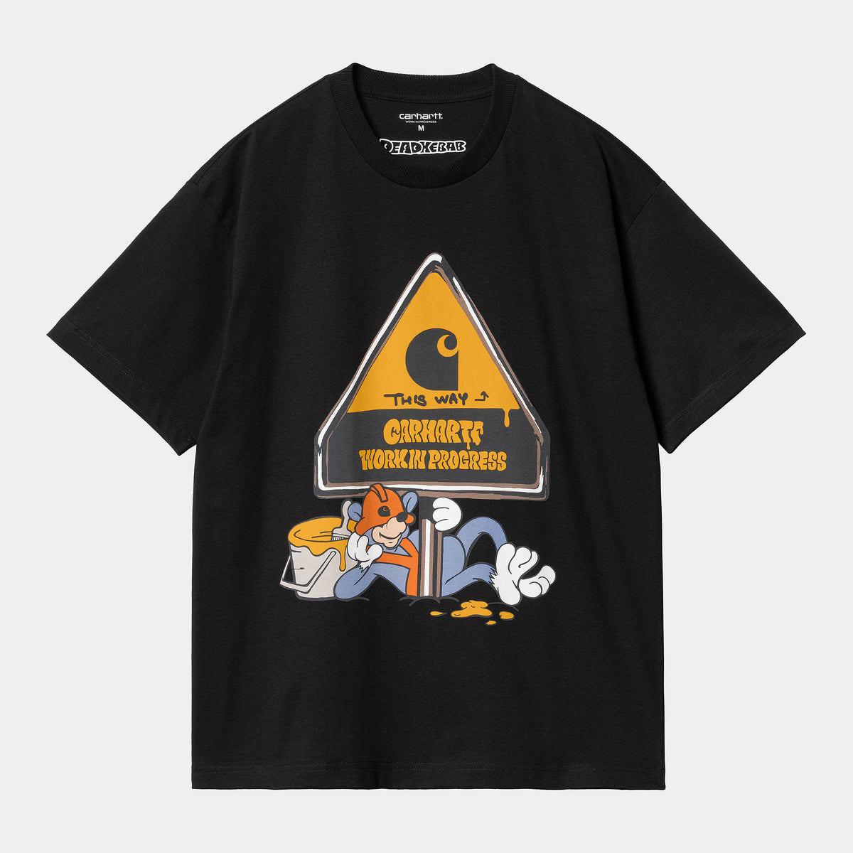 Carhartt WIP Deadkebeb Workin On It T-Shirt - Black