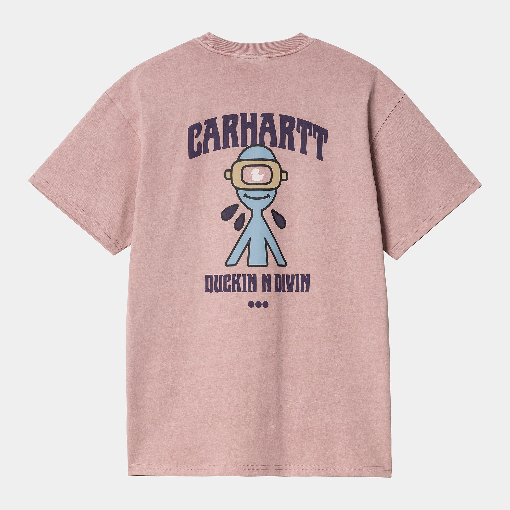 Carhartt WIP Duckin T-Shirt - Glassy Pink