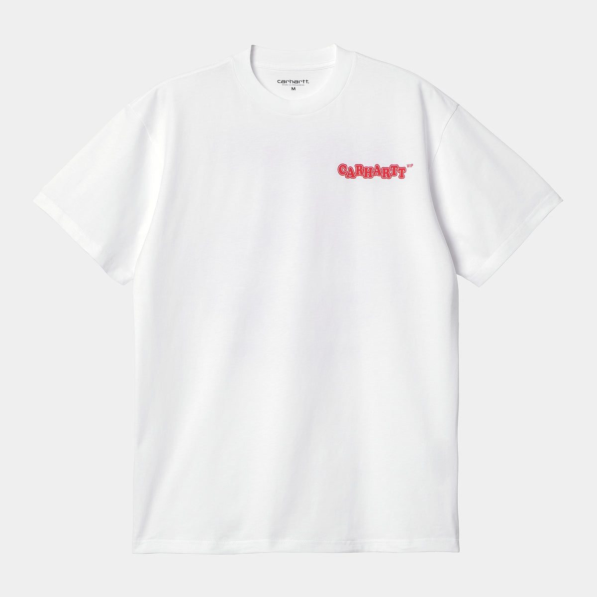 Carhartt WIP Fast Food T-Shirt - White / Red