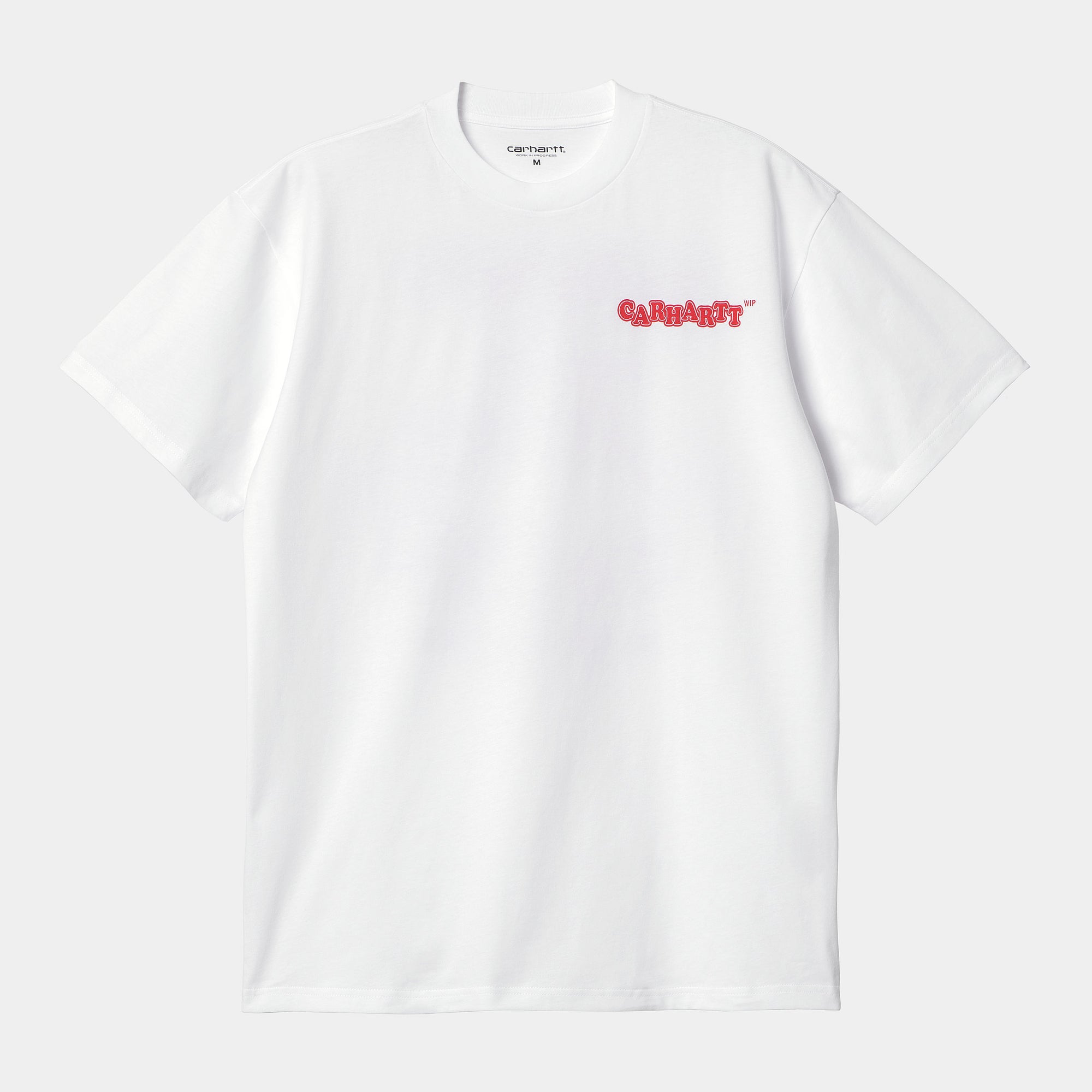 Carhartt WIP Fast Food T-Shirt - White / Red