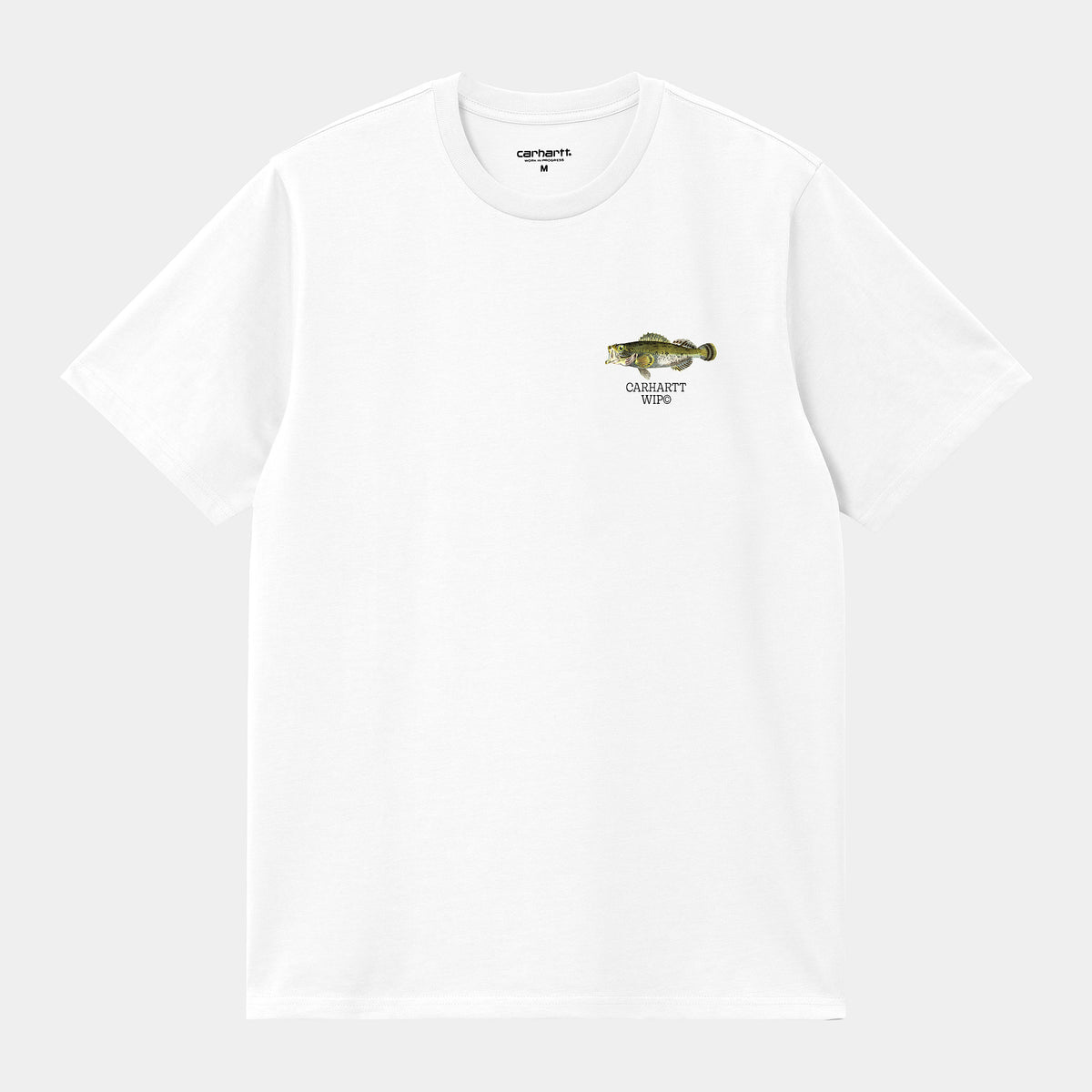 Carhartt WIP Fish T-Shirt - White
