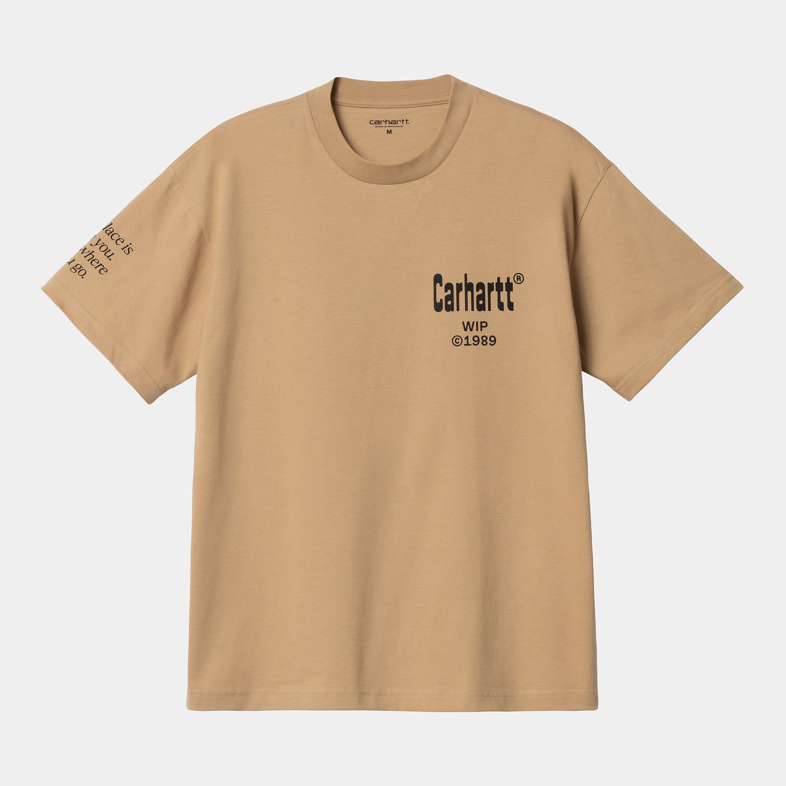 Carhartt WIP Home T-Shirt - Dusty H Brown / Black