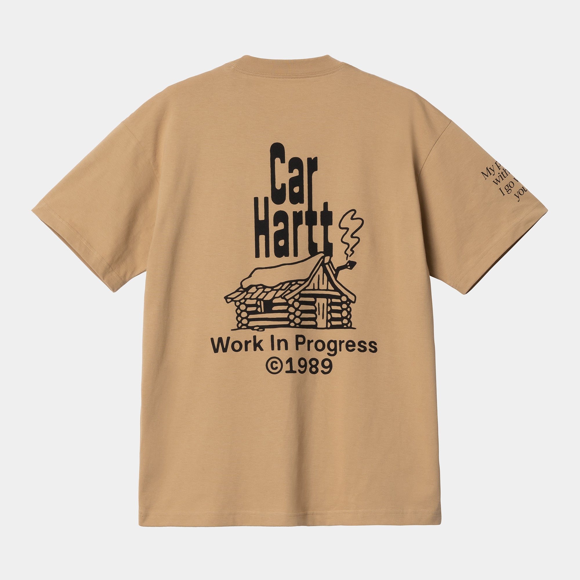 Carhartt WIP Home T-Shirt - Dusty H Brown / Black