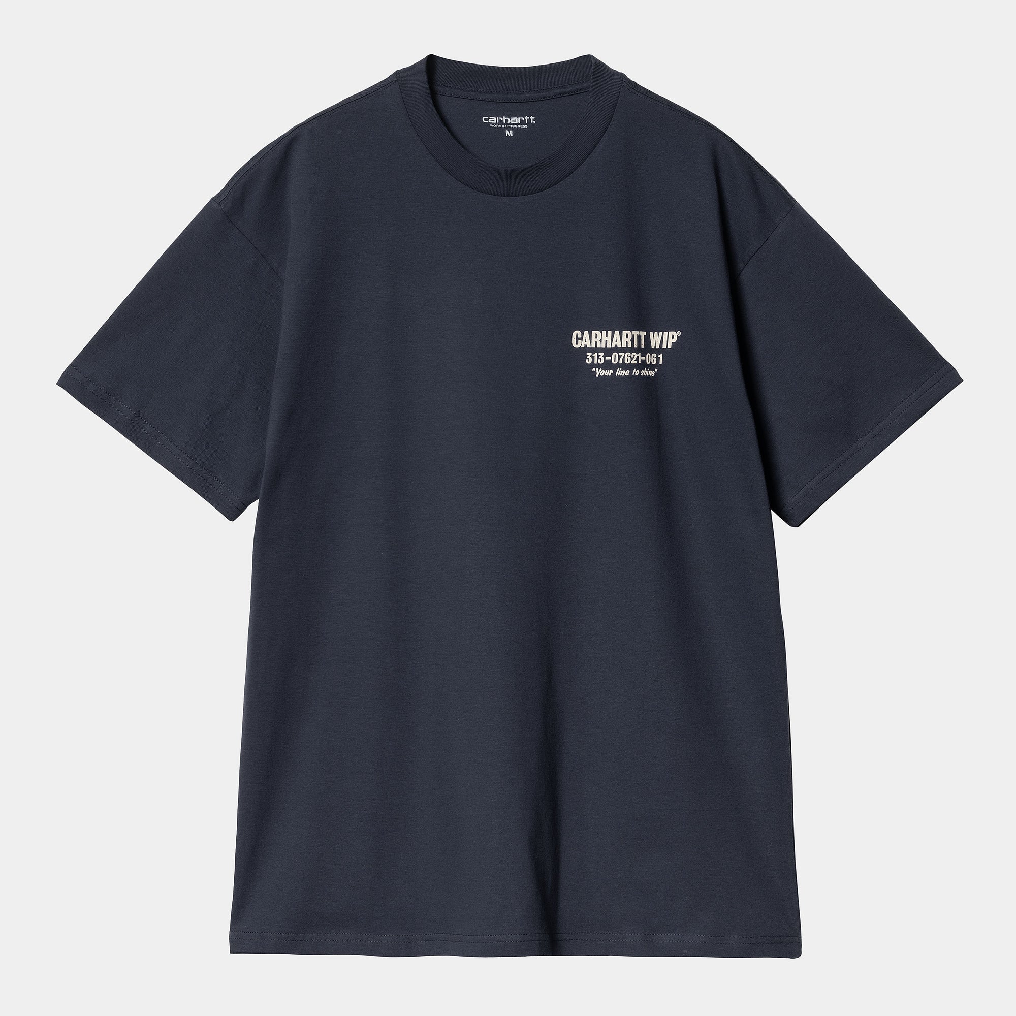Carhartt WIP Less Troubles T-Shirt - Blue / Wax