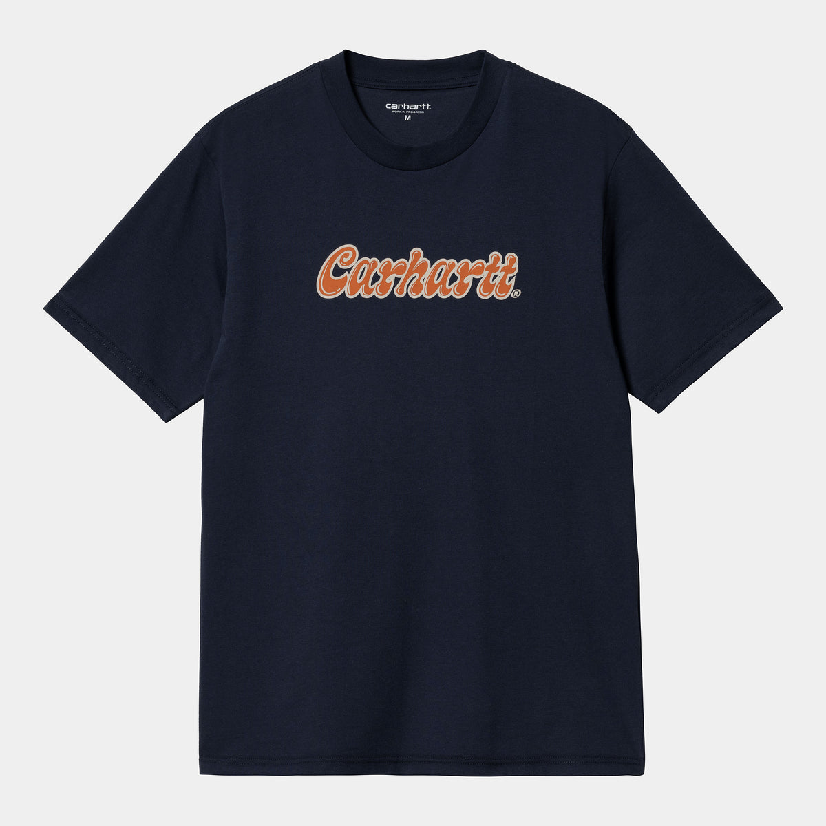Carhartt WIP Liquid Script T-Shirt - Blue