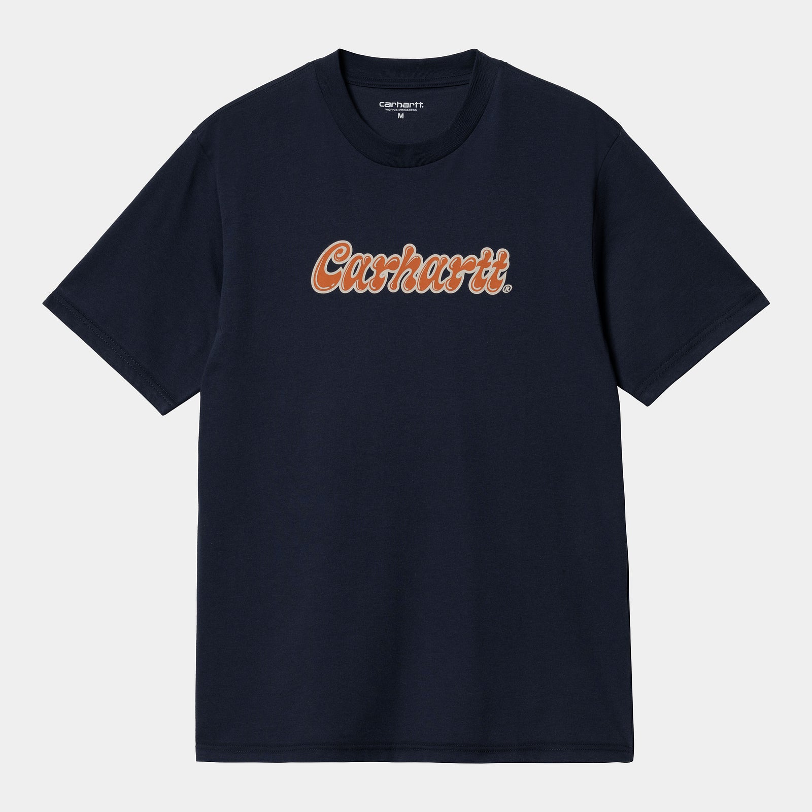 Carhartt WIP Liquid Script T-Shirt - Blue