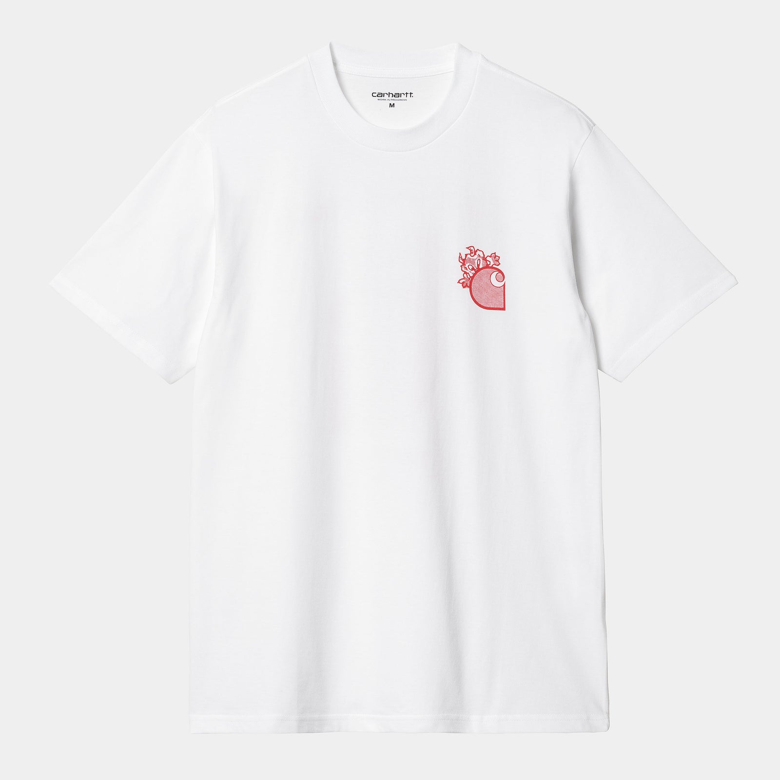 Carhartt WIP Little Hellraiser T-Shirt - White / Red
