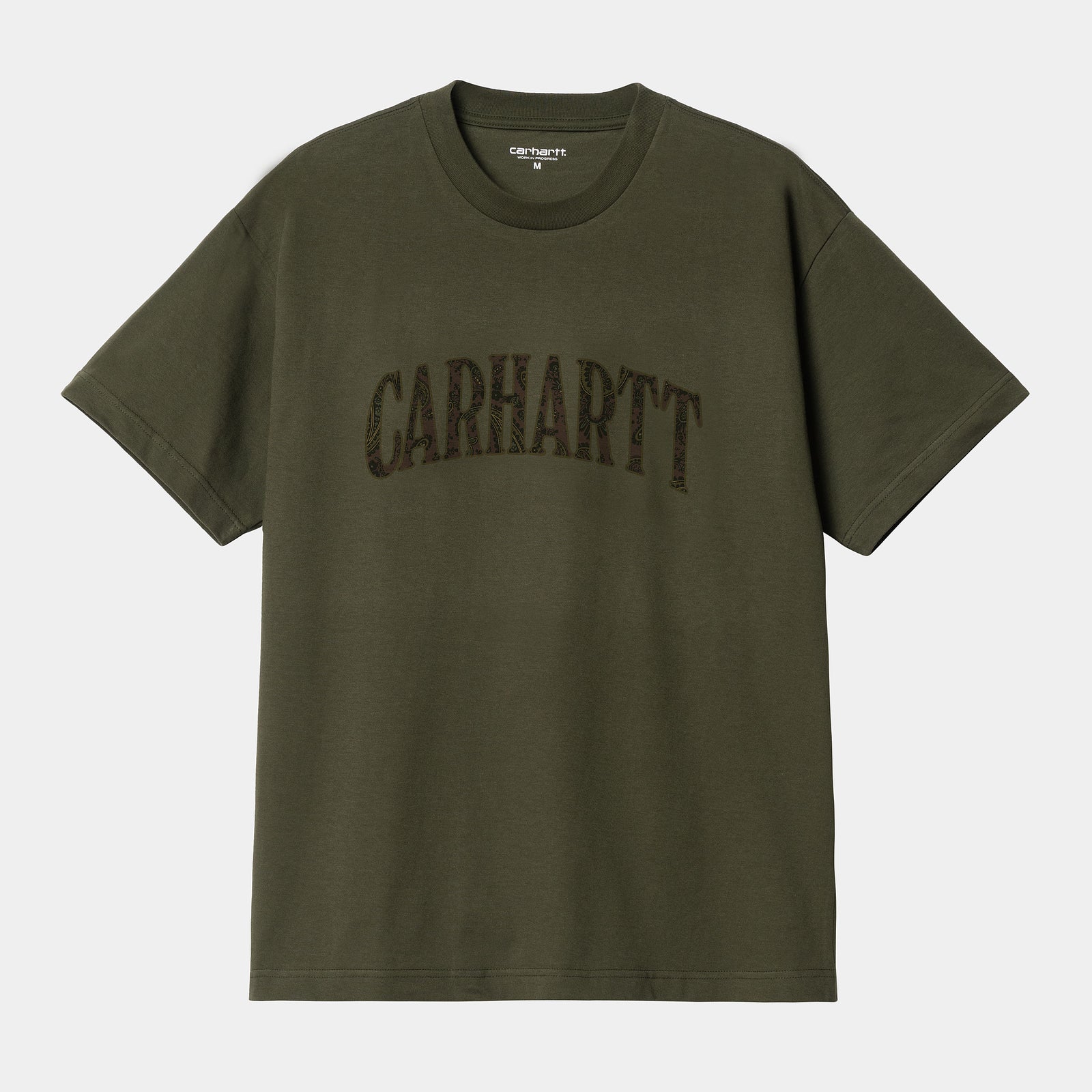 Carhartt WIP Paisley Script T-Shirt - Plant