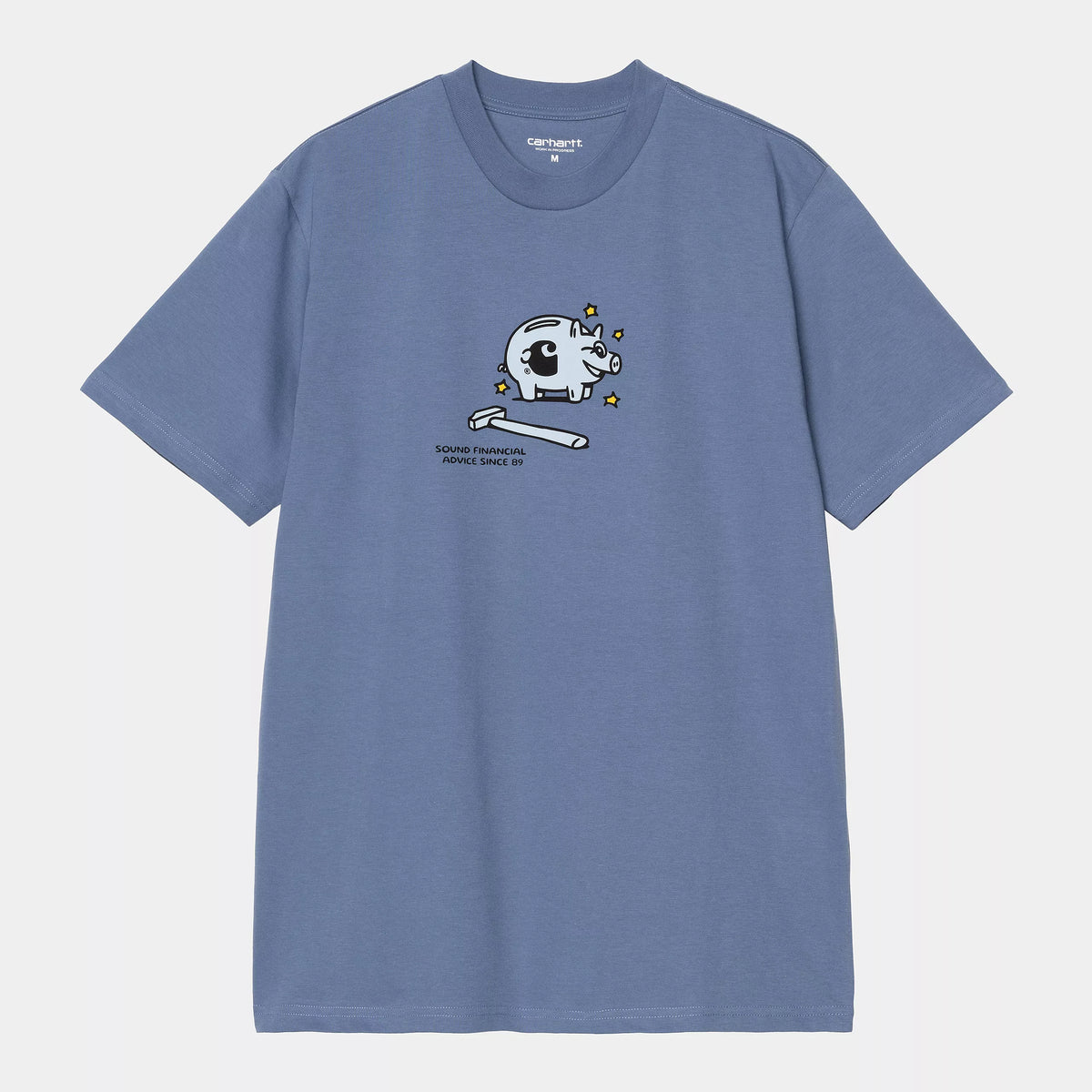 Carhartt WIP Piggybank T-Shirt - Blue Iris