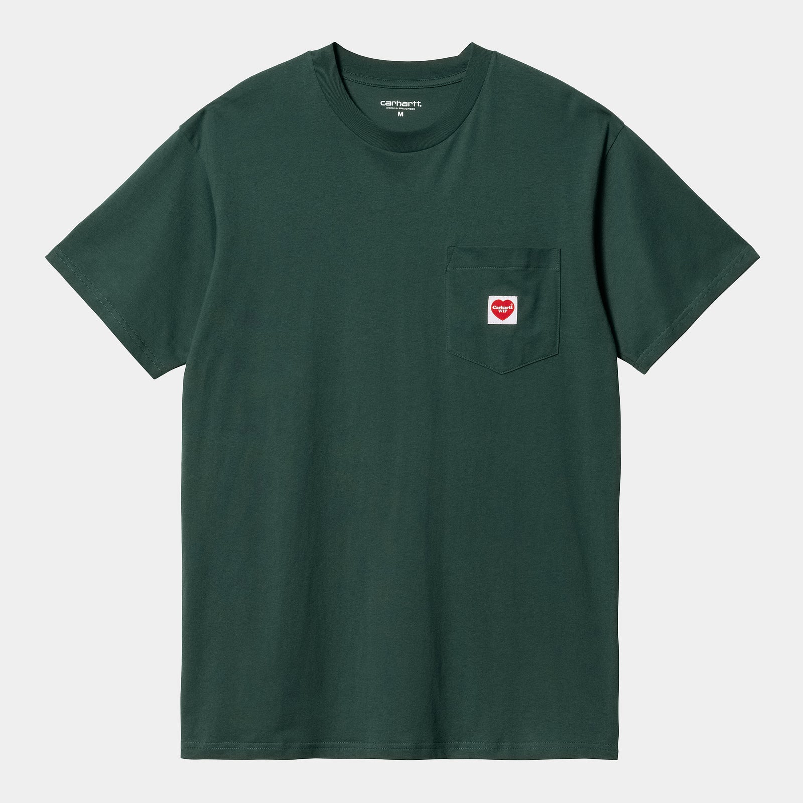 Carhartt WIP Pocket Heart T-Shirt - Discovery Green