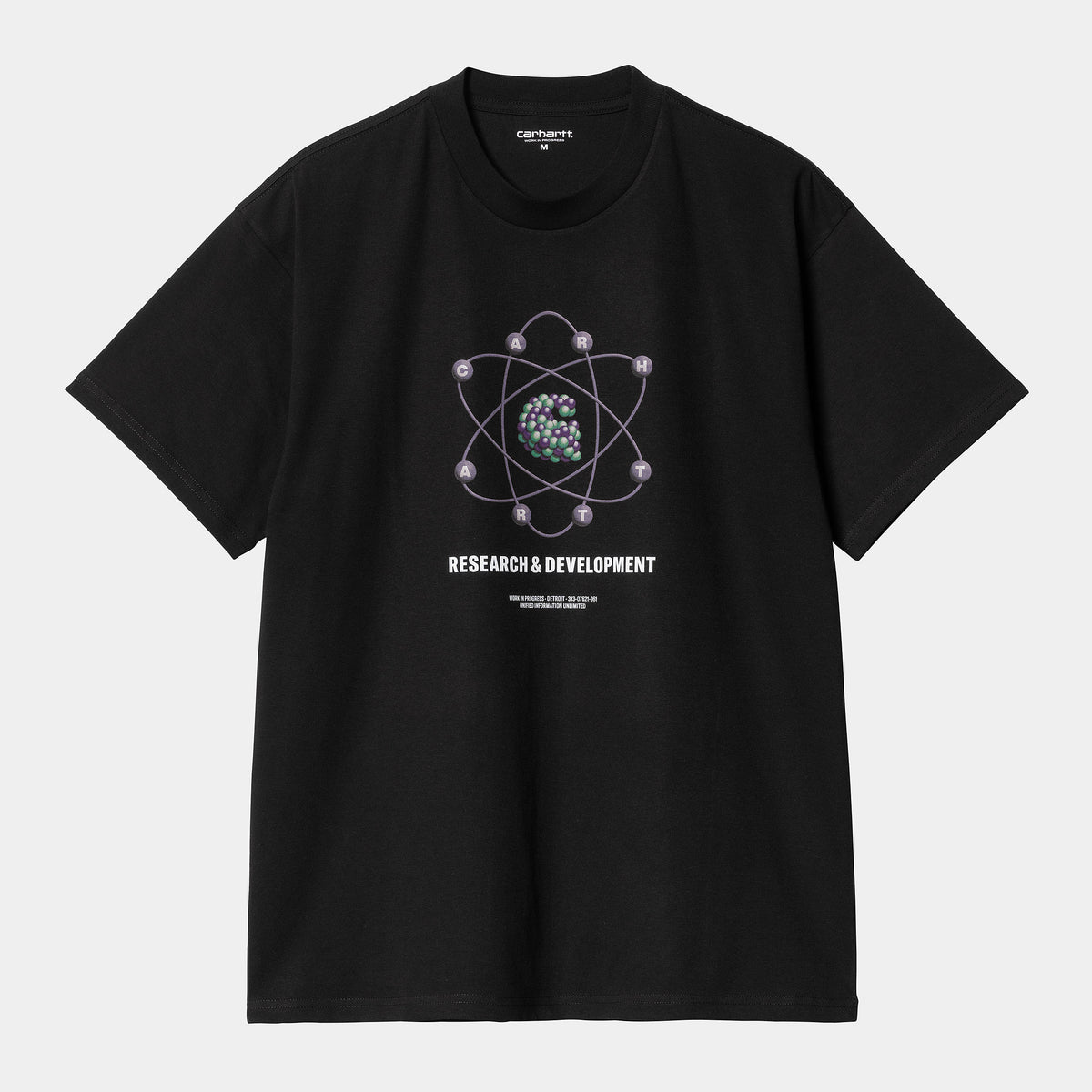 Carhartt WIP R&amp;D T-Shirt - Black