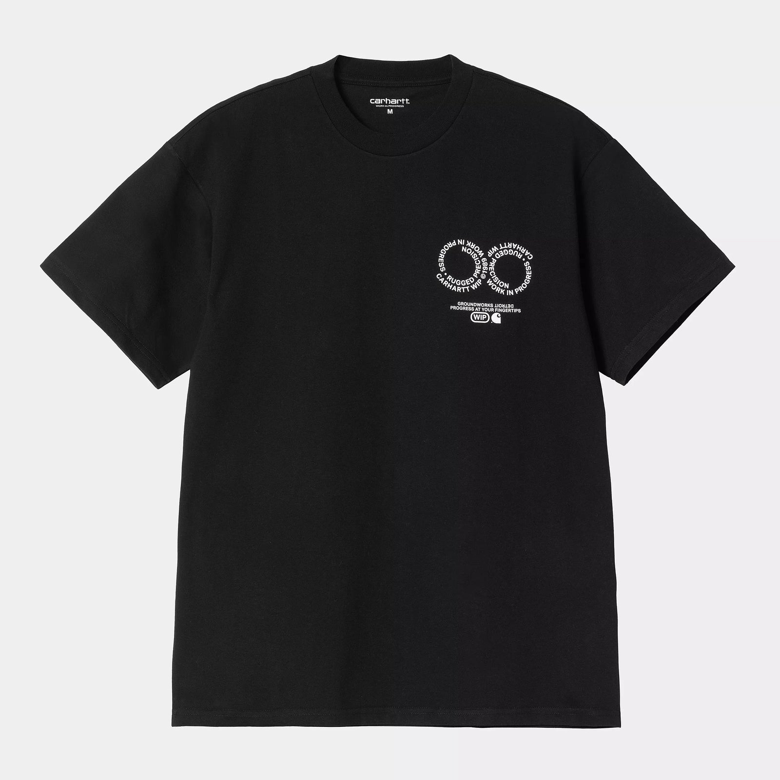 Carhartt WIP Rotation T-Shirt - Black / White