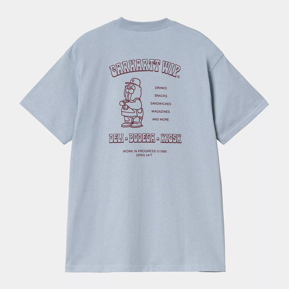 Carhartt WIP Sandwich T-Shirt - Blue Fog