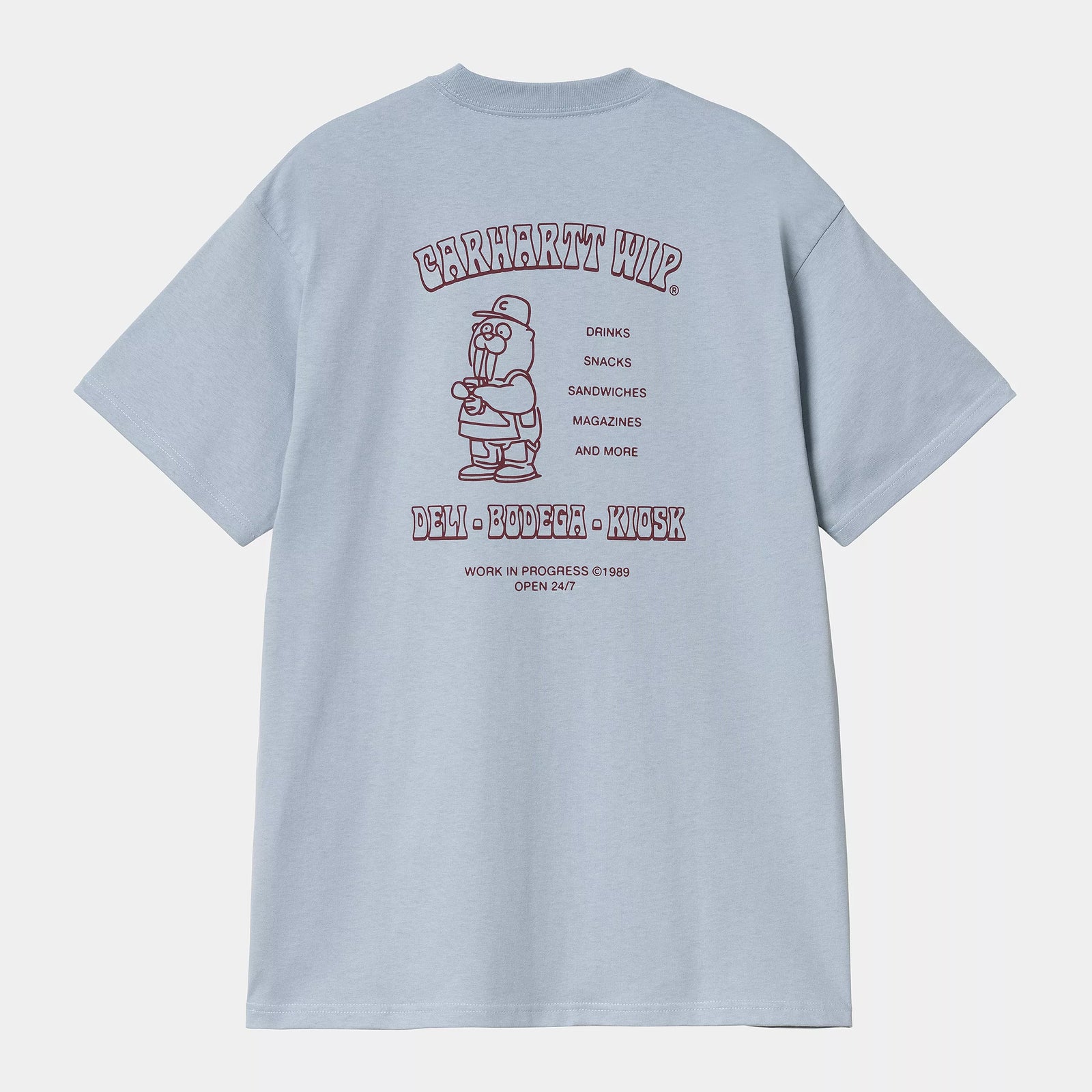 Carhartt WIP Sandwich T-Shirt - Blue Fog