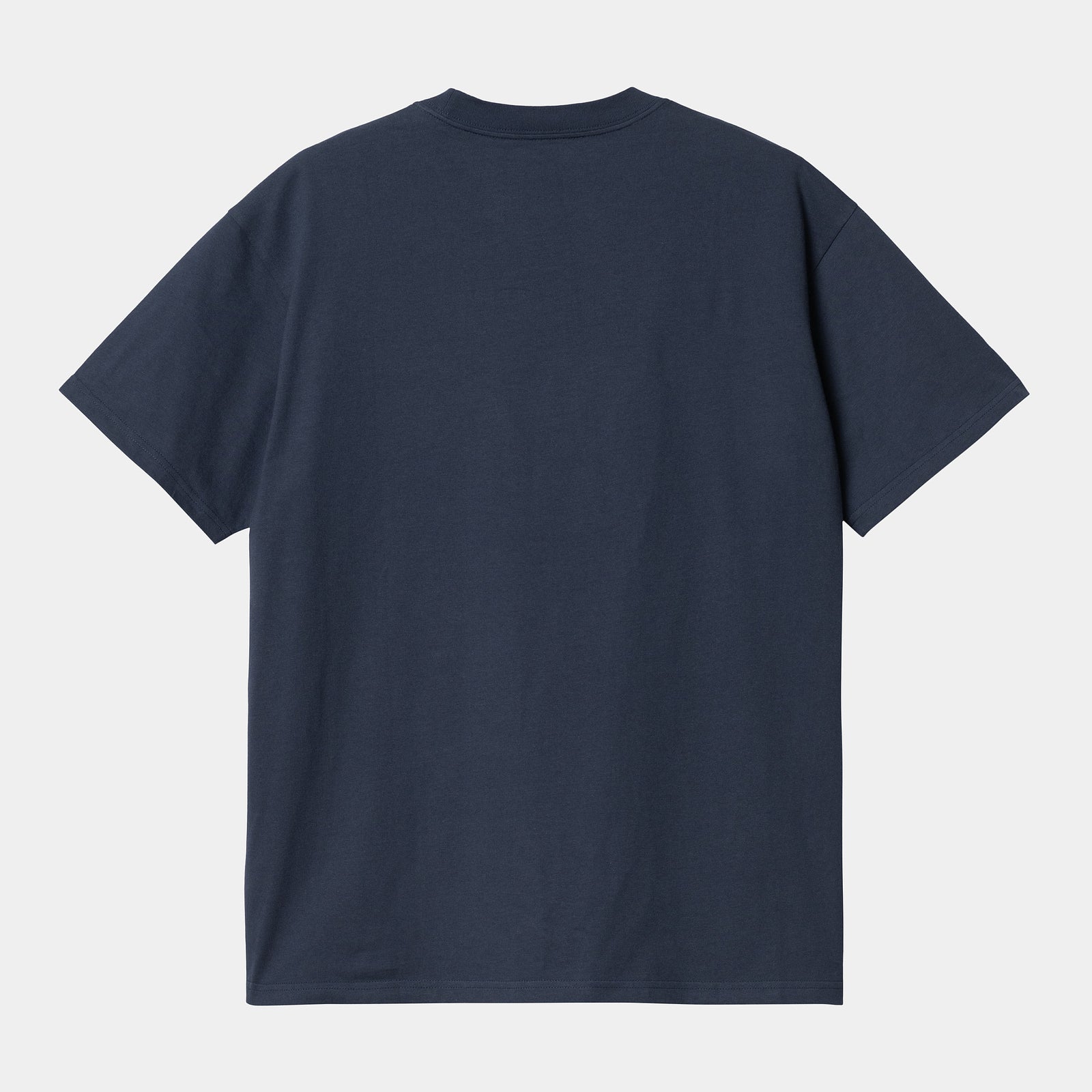 Carhartt WIP Script Embroidery T-Shirt - Blue / White